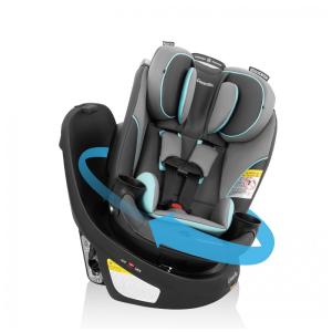 Cadeirinha de Carro Giratória Evenflo Revolve360 Slim 2 em 1, Modelo Carver, Nova Tecnologia de Impacto Lateral