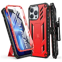 Capinha Compatível com iPhone 13 pro Max a Prova d com Vidro Temperado, WTYOO, Verde