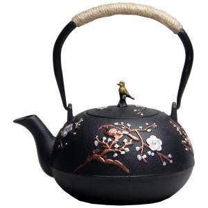 SECHUDO CIT004 Chaleira de Chá 1.2L, Aço Inoxidável, Preta