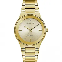 Relógio Masculino Analógico Quartzo de Aço Inoxidável, CARAVELLE 45D109, Cinza