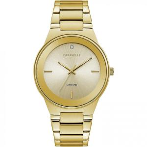 Relógio Masculino Analógico Quartzo de Aço Inoxidável, CARAVELLE 45D109, Cinza