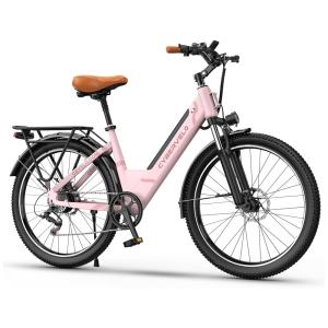 Bicicleta Elétrica 1000 Peak para Adultos, Autonomia de até 80 Milhas com Bateria Removível, Bicicleta Elétrica 26'' com 7 Velocidades