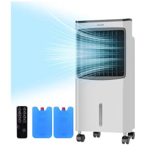 Climatizador de Ar Toolsempire, 3 Velocidades, Tela LED, Controle Remoto, Branco 110V