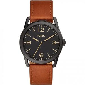 O aço inoxidável do livro caixa dos homens fósseis e o relógio de quartzo ocasional de couro