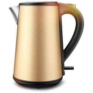 Chaleira Elétrica 1.5L com Desligamento Automático e Proteção de Fervura, 110v, GTTGXS, Dourado