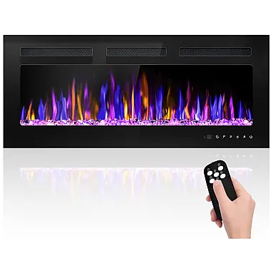 Lareira Elétrica de Embutir A43x101L