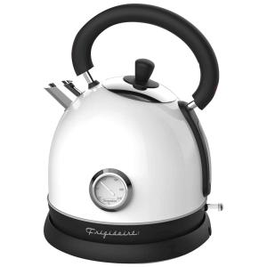 Chaleira Elétrica Retrô 1.8L com Controle de Temperatura, Branca, 110v, FRIGIDAIRE EKET125 WHITE, Branco