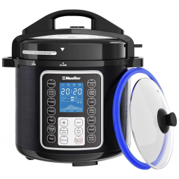 Panela de Pressão Elétrica 10 em 1, Capacidade 5.7L, 1000W, 110v, MUELLER AUSTRIA MU ULTPOT2, Cinza