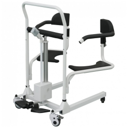 Cadeira de Rodas com Assentos Divididos Ideal para Idosos e Adultos, Branco