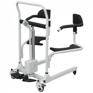 Cadeira de Rodas com Assentos Divididos Ideal para Idosos e Adultos, Branco