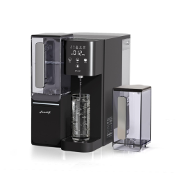 Filtro de Água de Bancada sem Instalação 4,5L com 2 Jarro Portátil, Monitoramento de Vida Útil do Filtro e Sistema de Osmose Reversa, 110V