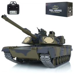 Tanque de Guerra TOUCAN RC HOBBY 3918 com Controle Remoto, Escala 116, Camuflado