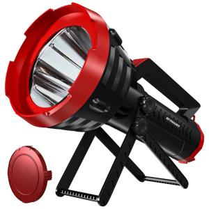 COMPRA Lanterna LED Recarregável 10000 Lúmens a Prova d IPX67, BUYSIGHT BS 2201R, Vermelho
