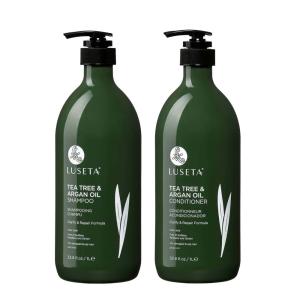 Shampoo Condicionador Luseta Tea Tree Óleo de Argan Todos os Tipos de Cabelo 950ml