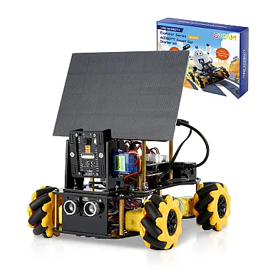 Kit STEM robô carro solar