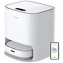 Aspirador de Pó Robô 4 em 1 com Conexão via APP WI FI, 110V, Dreametech W10, Branco