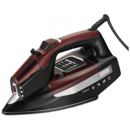 Ferro de Passar a Vapor com Tela de LED e Desligamento Automático, 1700W, 110v, SUNBEAM 32610031, Vermelho