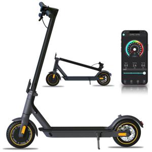 Patinete Elétrico Scooter 30 kmh, para até 100 kg e Maiores de 13 Anos, 1PLUS CS 518, Preto