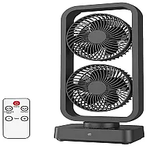 Ventilador de Mesa com 3 Velocidades, 110v, ZOOLB, Branco