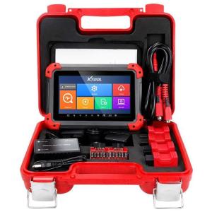 Scanner Automotivo X100 PAD OBD II 1GB de Ram 16 GB de Flash Conexão por Cabo, XTOOL 066C, Vermelho