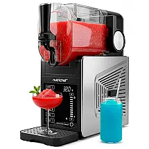 Máquina de Slush Raspadinha NutriChef NCSLUSHM1BK Preta 1,9L 7 Programas Sem Gelo Auto Limpeza