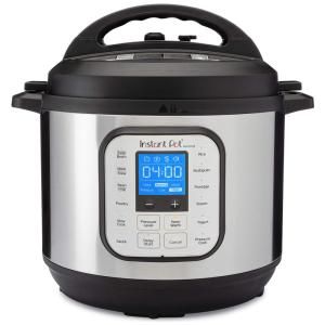 Panela de Pressão Elétrica 7 em 1 Programável, 7.6 Litros, Aço Inoxidável, 110V 1200W, Instant Pot Duo Nova