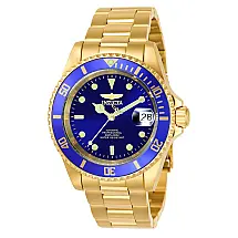 Relógio Masculino Automático Pro Diver, Invicta 8930OB, Dourado e Azul