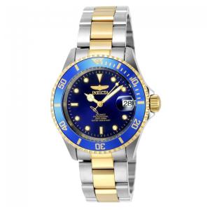 Relógio Masculino Automático Pro Diver, Invicta 8928OB, Prata, Dourado e Azul