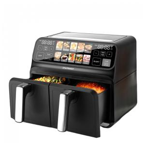 Air Fryer 7.5L com Painel Digital, Cesto Duplo Antiaderente e 10 Receitas Incluídas, 110V 2200W, ChefRobot GL-AF1707