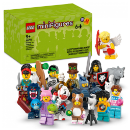 Blind Box,Caixa Surpresa,Conjunto de 6 Miniaturas LEGO Série 27: Coleção de Personagens Sortidos - Ideal para Presentear Crianças - 12