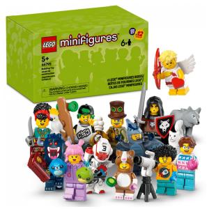 Blind Box,Caixa Surpresa,Conjunto de 6 Miniaturas LEGO Série 27: Coleção de Personagens Sortidos - Ideal para Presentear Crianças - 12