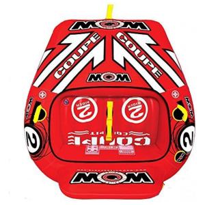 World Boia Rebocável Aquática para 2 Pessoas, WOW SPORTS, Vermelho