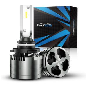 Kit Xenon Lâmpadas LED Branca 16000 Lumens 6500K, H13, 2 Peças, MARSAUTO, Preto