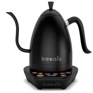 Chaleira Elétrica Capacidade 1L, Cabo Ergonômico, 1500W, 110v, BREWISTA BA10VKVDE, Preto