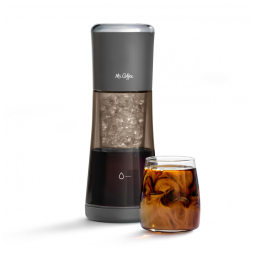 Mr. Coffee® Express Cold Brew Coffee Maker, Máquina de Café Cold Brew em 10 Minutos, Prepara café gelado rapidamente. Cor: Sake.