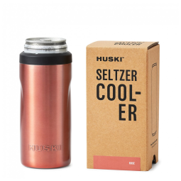 Porta Latas Térmico em Aço Inoxidável, Cobre, HUSKI, Dourado