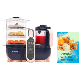 Processador de Alimentos para Bebês 6 em 1 com Controle Digital, 110V 500W, HogoR, Azul