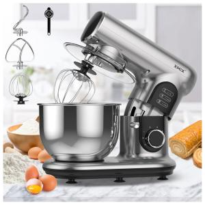 Batedeira Elétrica de Bancada 5 Litros com 6 Velocidades 500W, 110v, XMIX, Preto