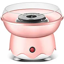 Máquina de Algodão Doce Elétrica Leve e Portátil, 400W, 220v, JYDQM, Rosa