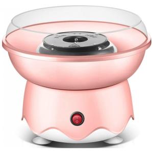 Máquina de Algodão Doce Elétrica Leve e Portátil, 400W, 220v, JYDQM, Rosa