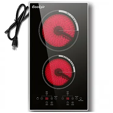 Cooktop Elétrico Portátil 2 Bocas,