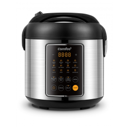 Panela de Arroz COMFEE, Multi Cooker de Aço Inoxidável 14 em 1, 5,3 litros, 20 porções cozidas, Fogão Lento, Cozinheiro a Vapor e mais!