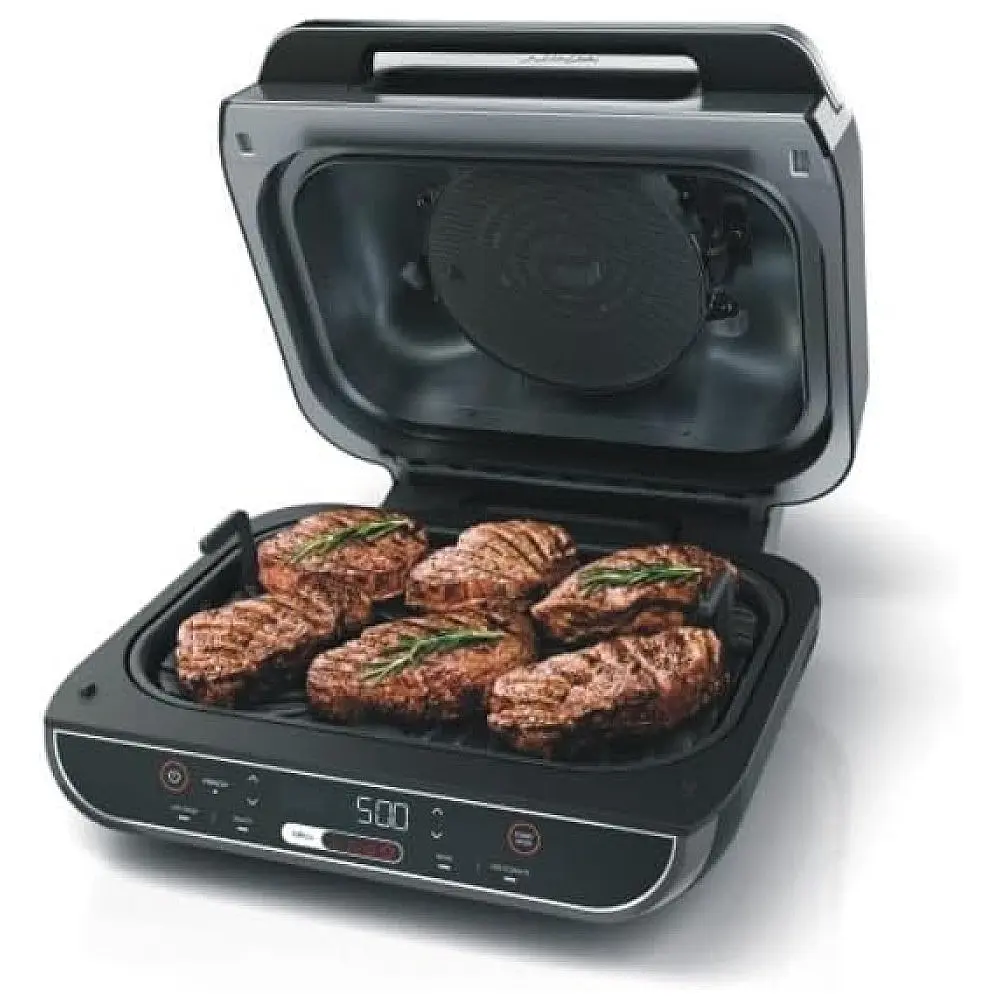 AirFryer Fritadeira Elétrica com 5 Funções, Grill Interno e 4L de Capacidade, 110v, NINJA IG600, Preto