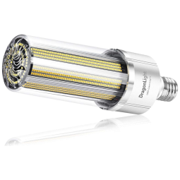 Lâmpada LED 240W Base E39 3000K 32400 Lumens de Potência, Branca Quente 1 Unidade, DRAGONLIGHT, Branco