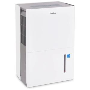 Desumidificador para Grandes Ambientes 6L até 420 m2 com Controle Inteligente, 110V, Ivation, Branco