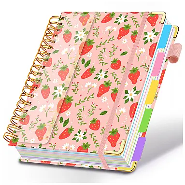 Caderno universitário espiral HDhuiun 8x10,