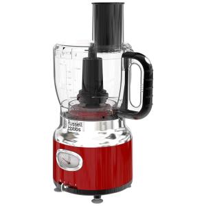 Russell Hobbs Processador de Alimentos Retro 2 Velocidades 8 Xic, 110v, REMINGTON FP3100RDR, Vermelho