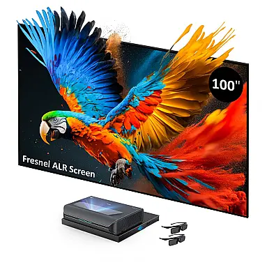 Projetor Laser TV 4K Ultra