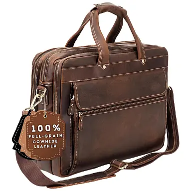 Bolsa, Pasta de Couro Masculina