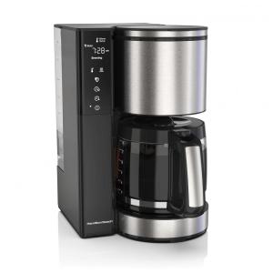 Cafeteira Programável 14 xícaras com Filtro Reutilizável e Reservatório Removível de 2L, 110V 1025W, Hamilton Beach, Preta